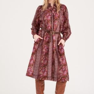 Antik Batik Floral Print Lady Dress